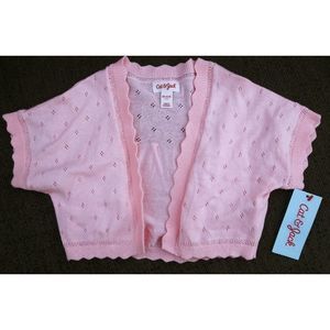 NWT Little Girl Pink Short Sleeve Knit Cover up Size XS 4/5